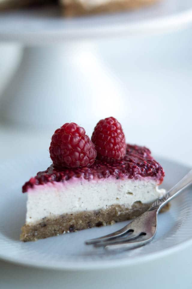 Hindbær cheesecake