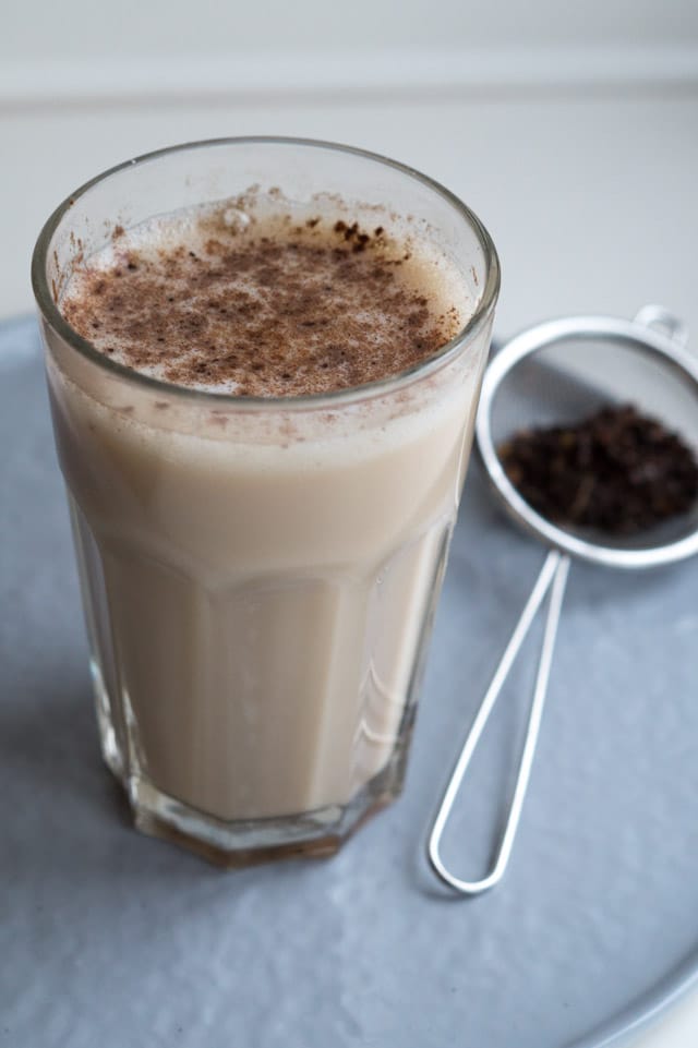Hjemmelavet chai-latte