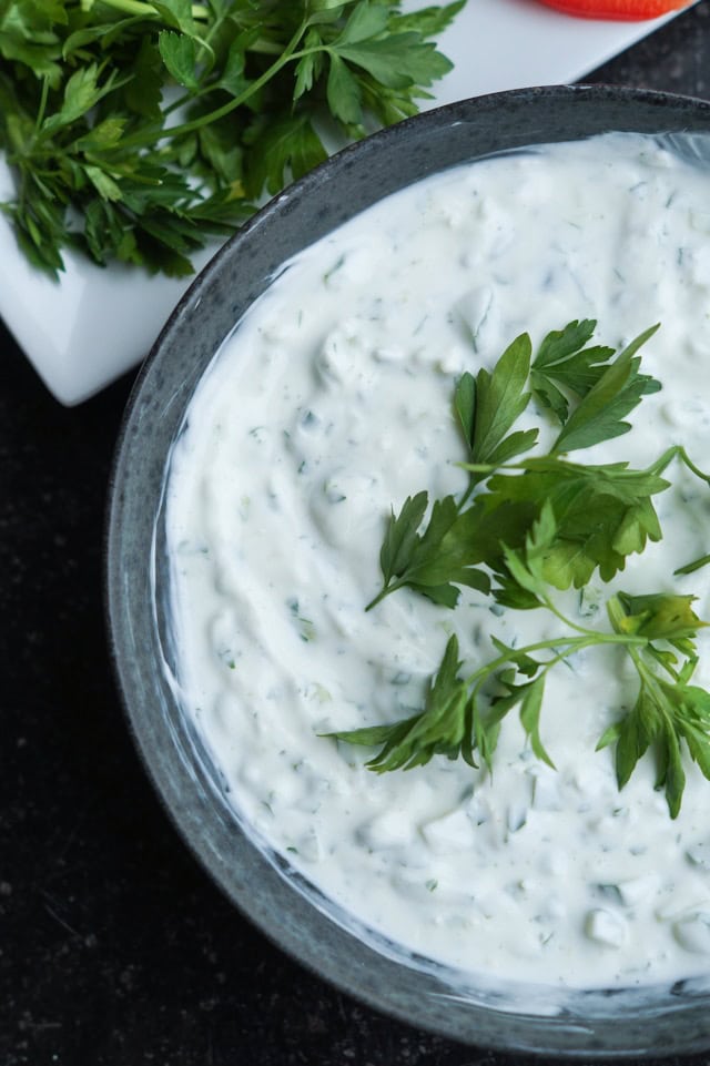 Hvidløgsdressing