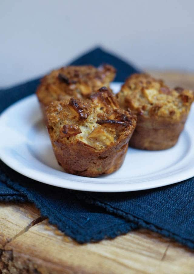 Sunde æblemuffins
