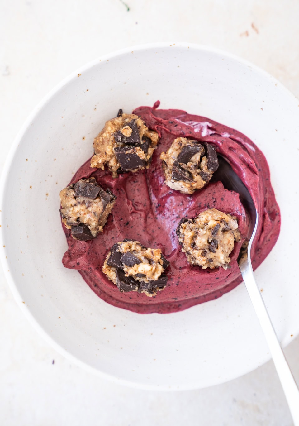 Bananis med cookiedough