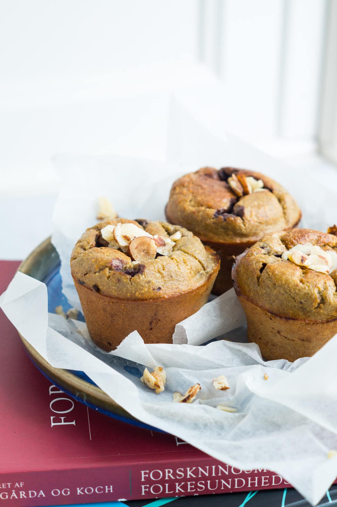 Sundere blåbærmuffins - til madpakken