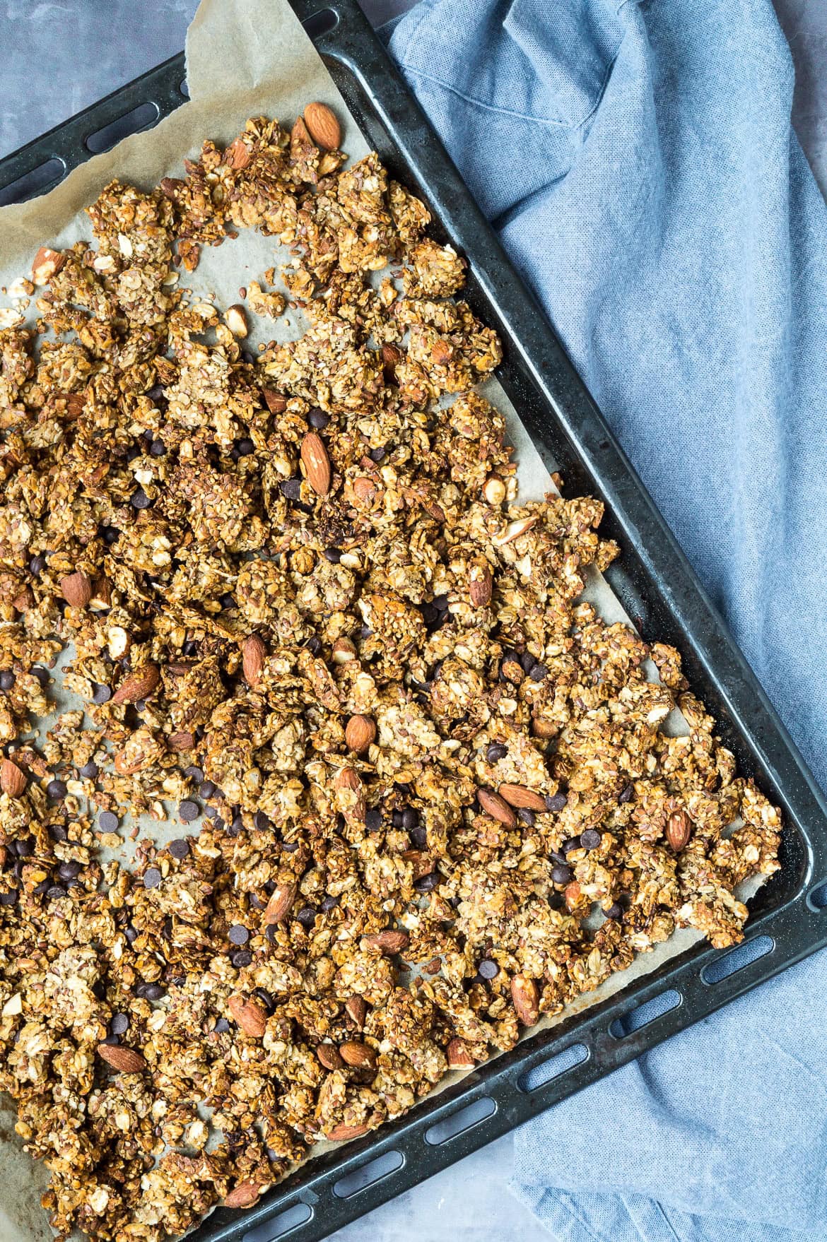 Banangranola - granola sødet med banan