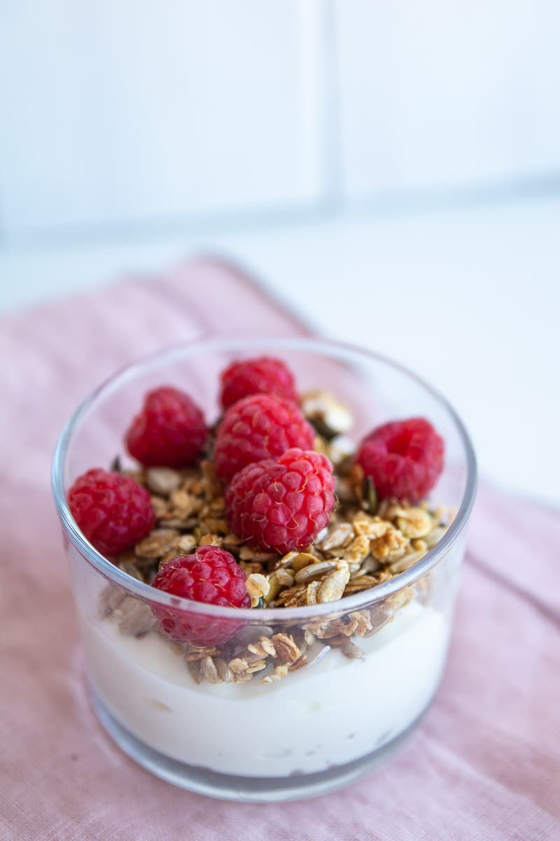 Granola på panden