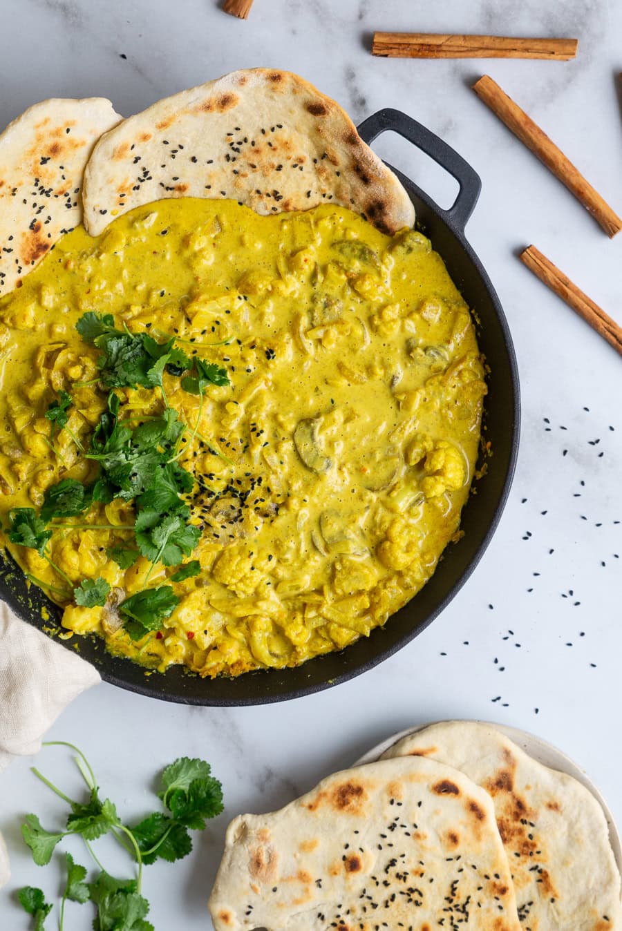 Vegetarisk mughlai curry