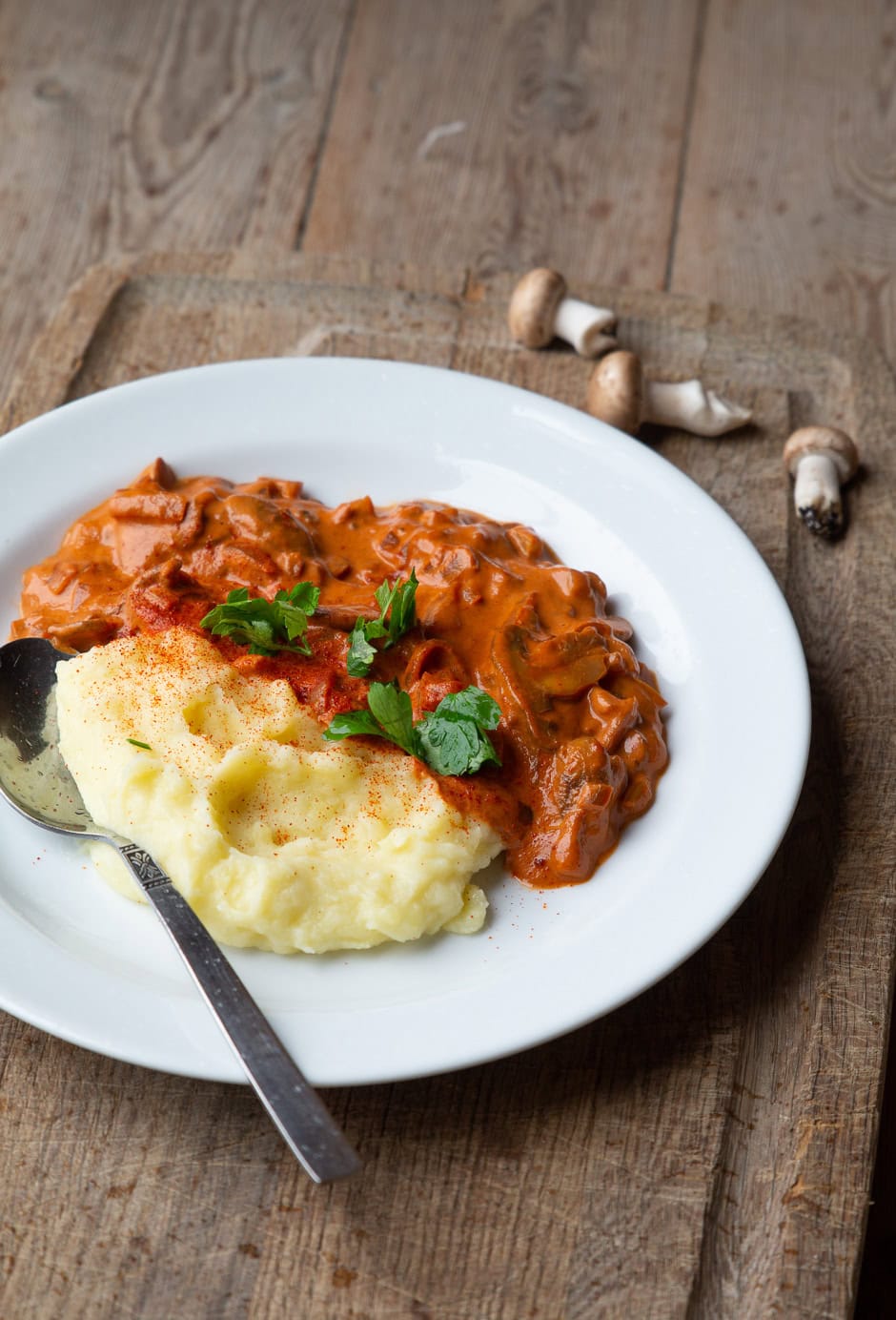 Vegetarisk stroganoff