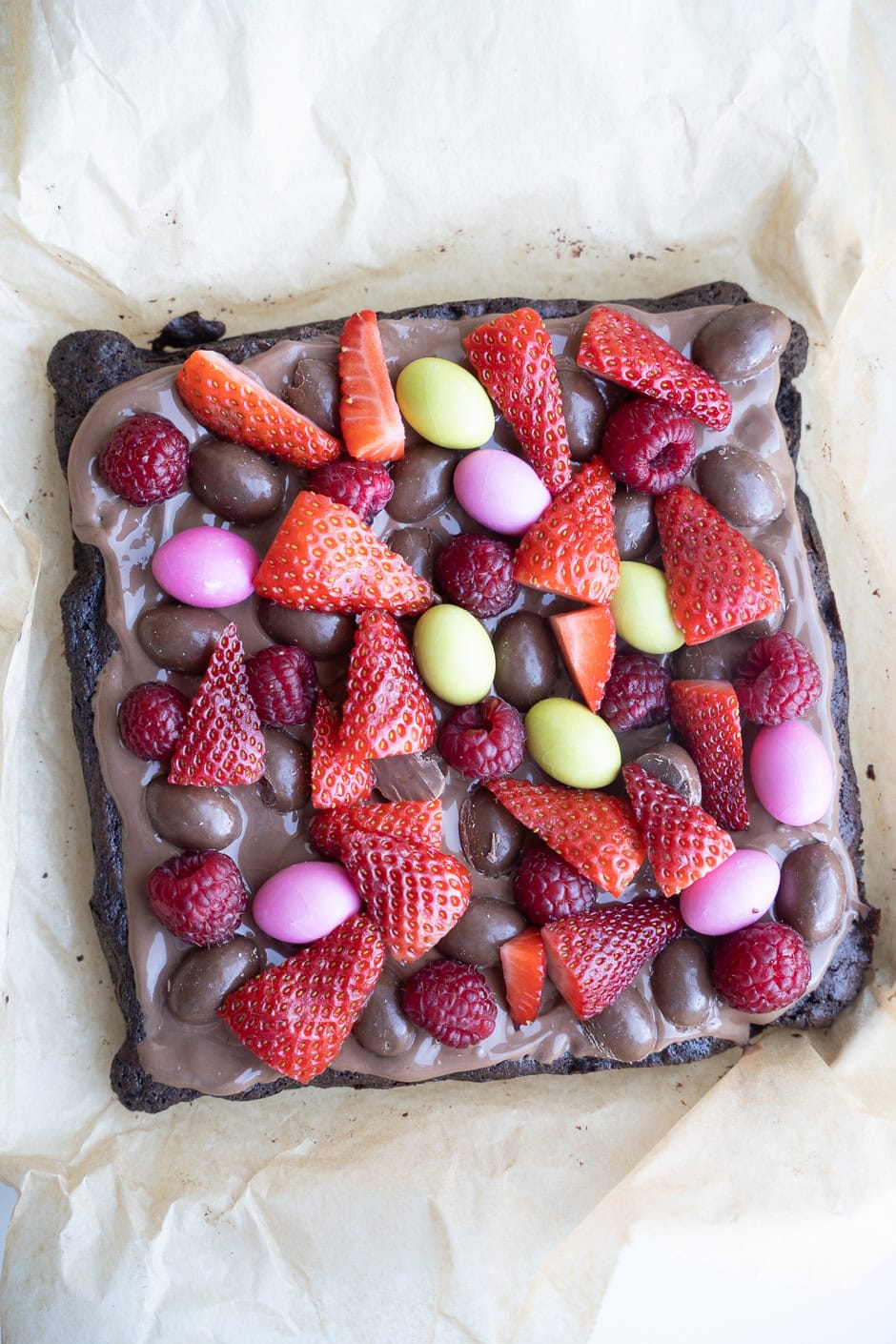 Påske brownie
