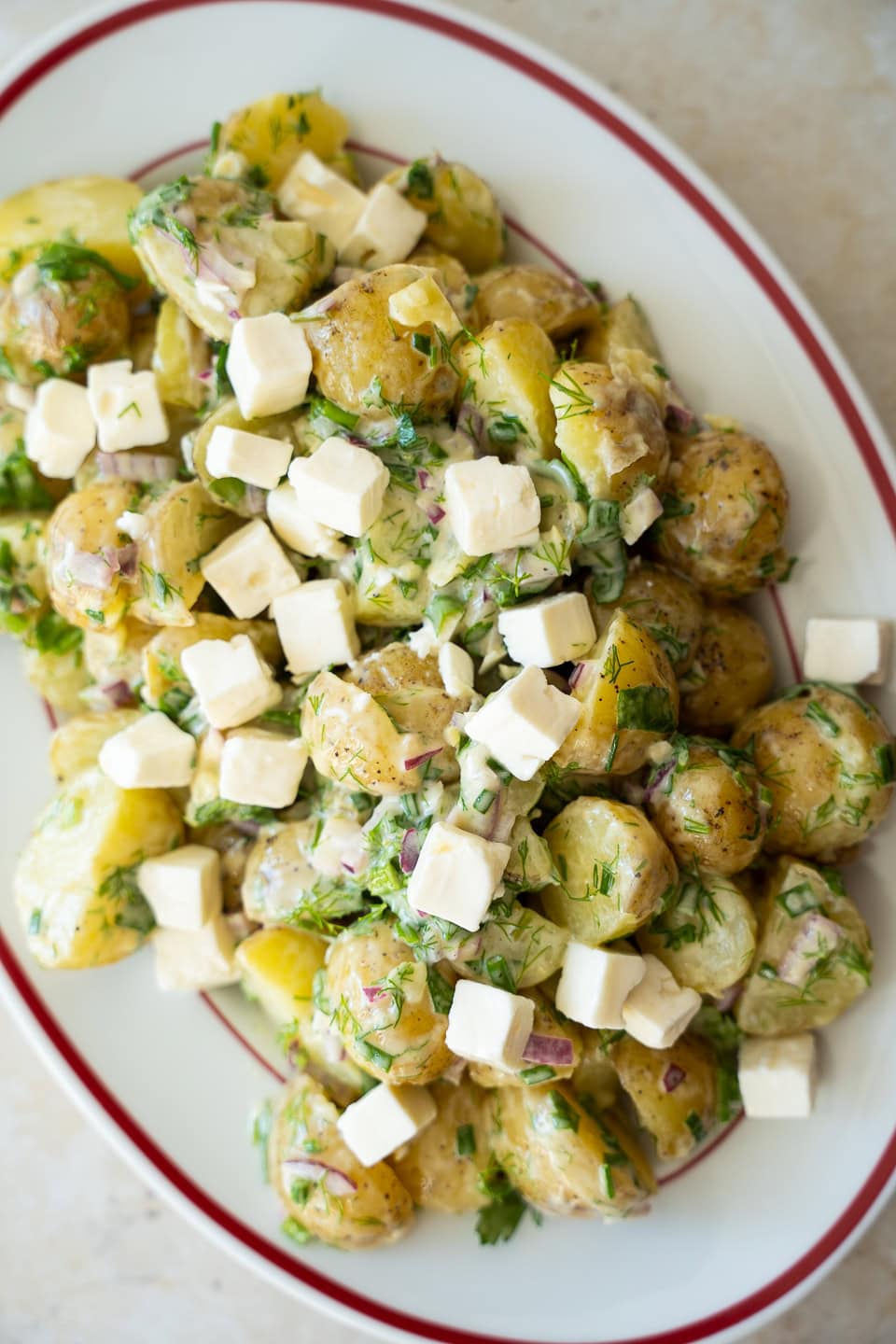 Varm kartoffelsalat