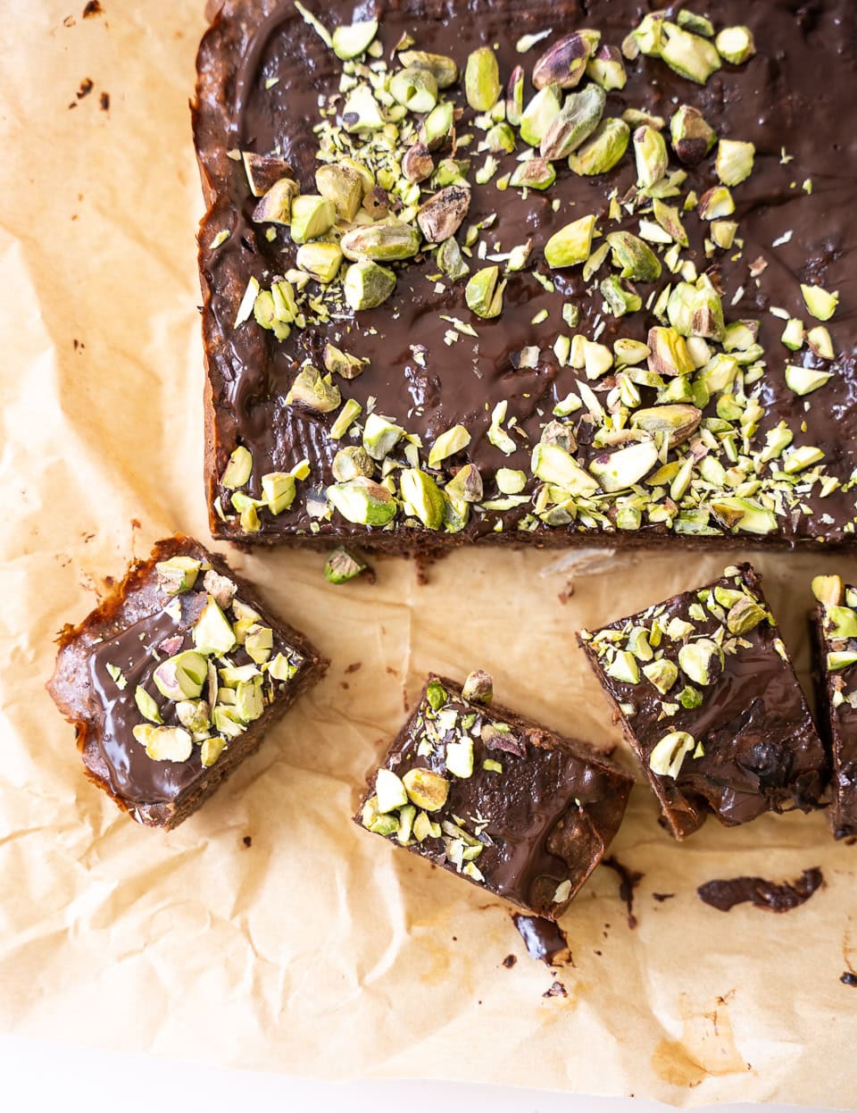 Proteinbrownie med hytteost